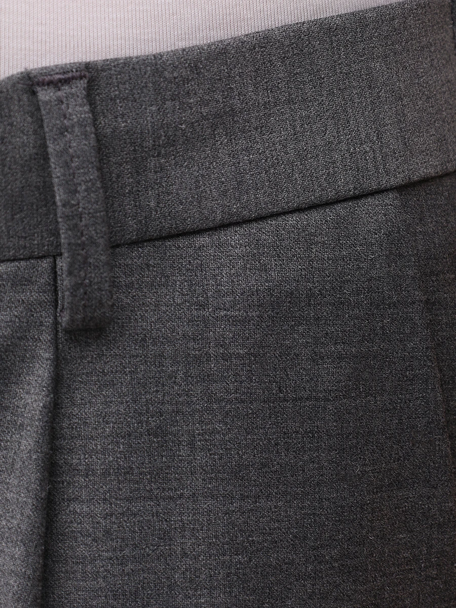 Брюки однотонные HILTL 22123/1050400/TANI Серый  Фото 6