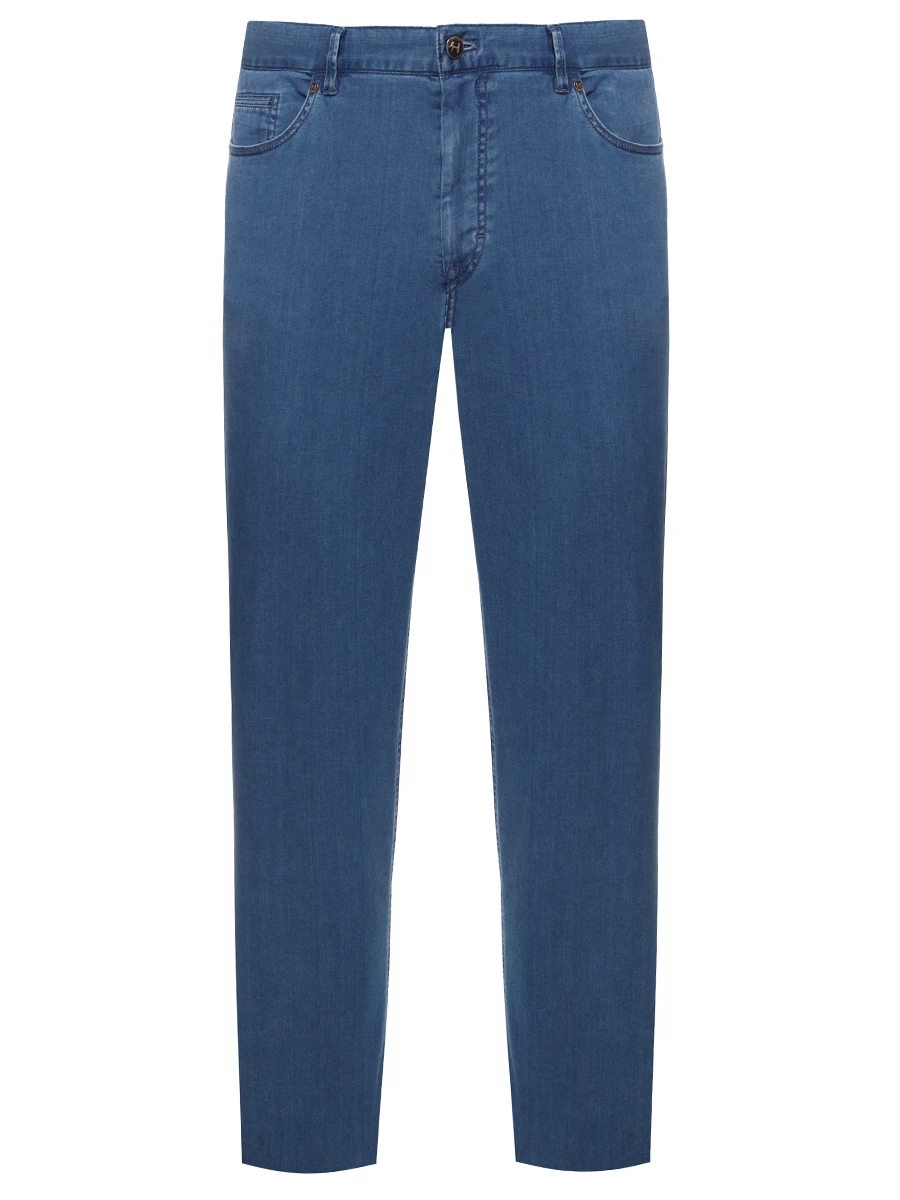 Джинсы Slim Fit хлопковые HILTL 73668/4641480/DUDE Голубой 