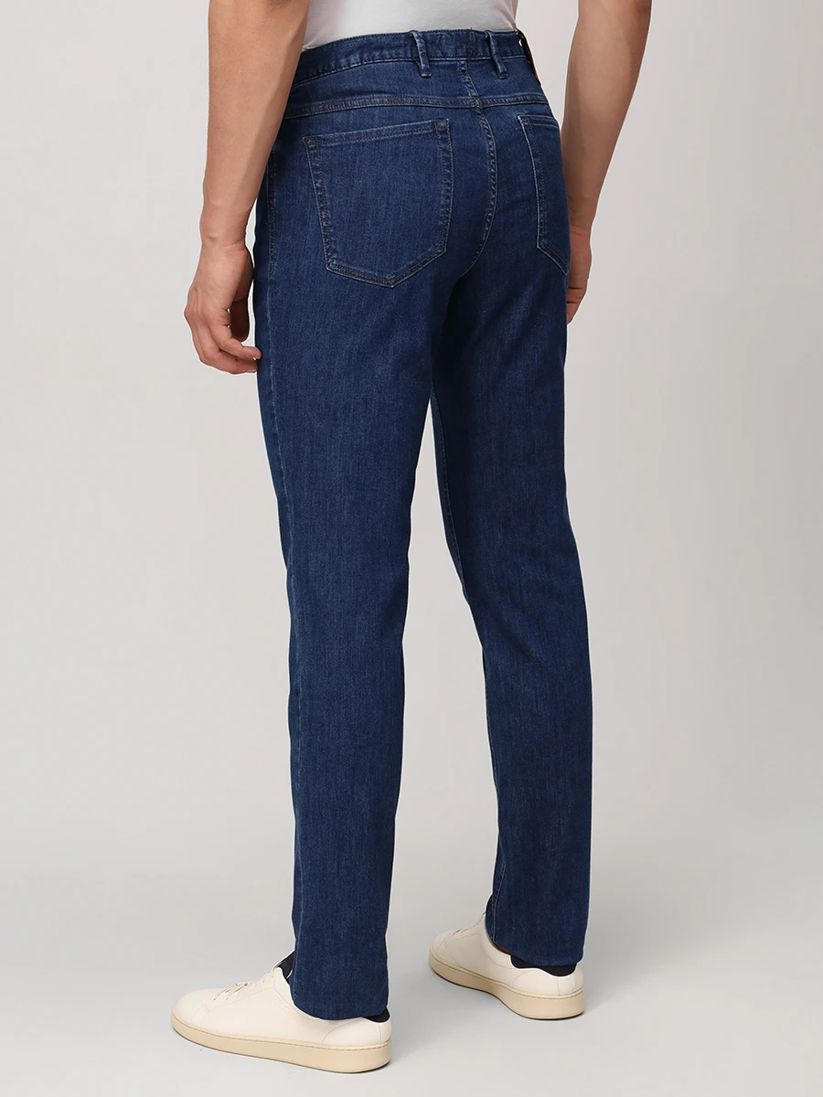 Джинсы Slim Fit хлопковые HILTL 73225/4441480/DUDE Синий  Фото 3