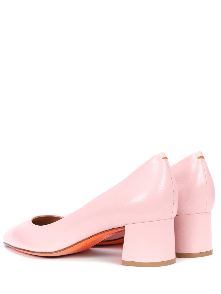Туфли кожаные SANTONI WDZG71575HA2NSZAP20 Розовый  Фото 4