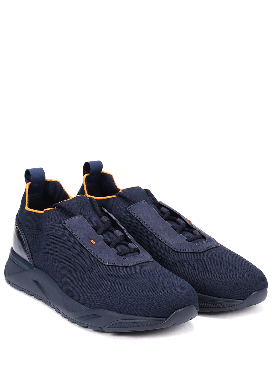 Кроссовки текстильные SANTONI MBIG21601NOTNHODU61 Синий  Фото 2