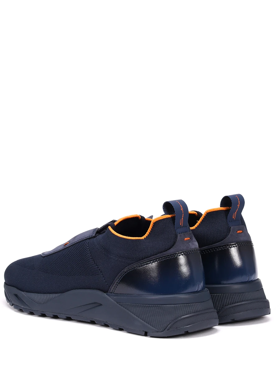 Кроссовки текстильные SANTONI MBIG21601NOTNHODU61 Синий  Фото 4