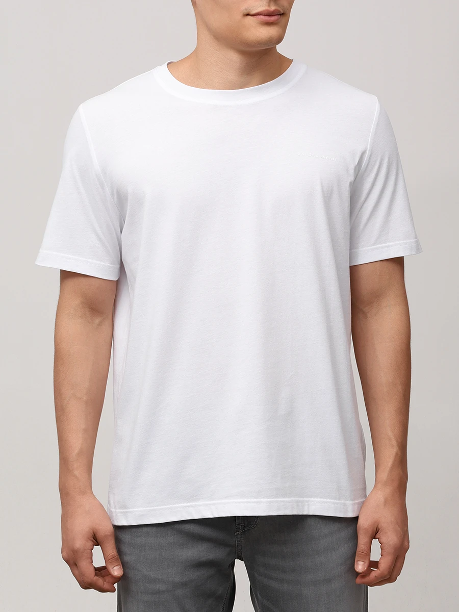Футболка хлопковая BALDESSARINI 20085.5295/1010 Белый  Фото 4