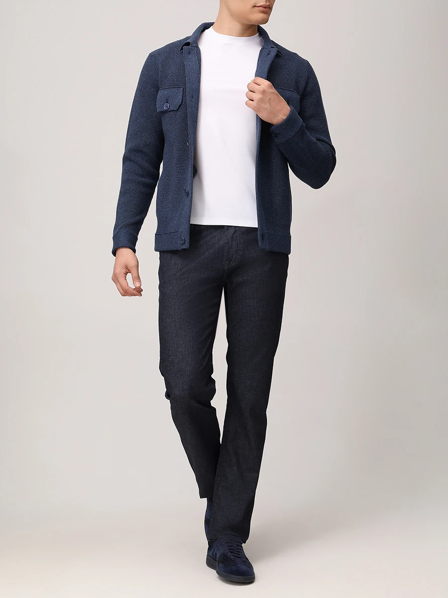 

Джинсы Regular Fit хлопковые, Синий, 16502.1439/6811 RF Темно-