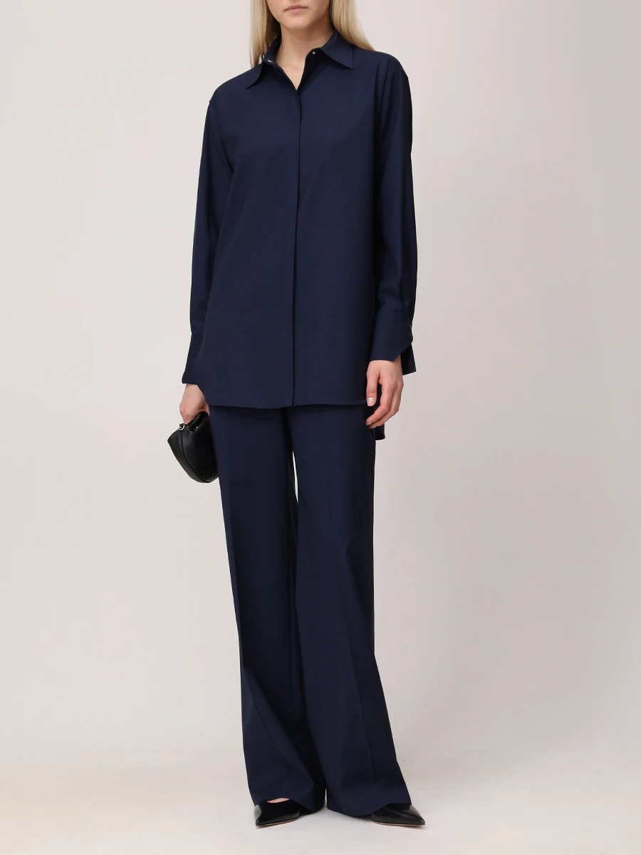 Костюм шерстяной BOSS 50536951/50534567/406 Синий  Фото 2