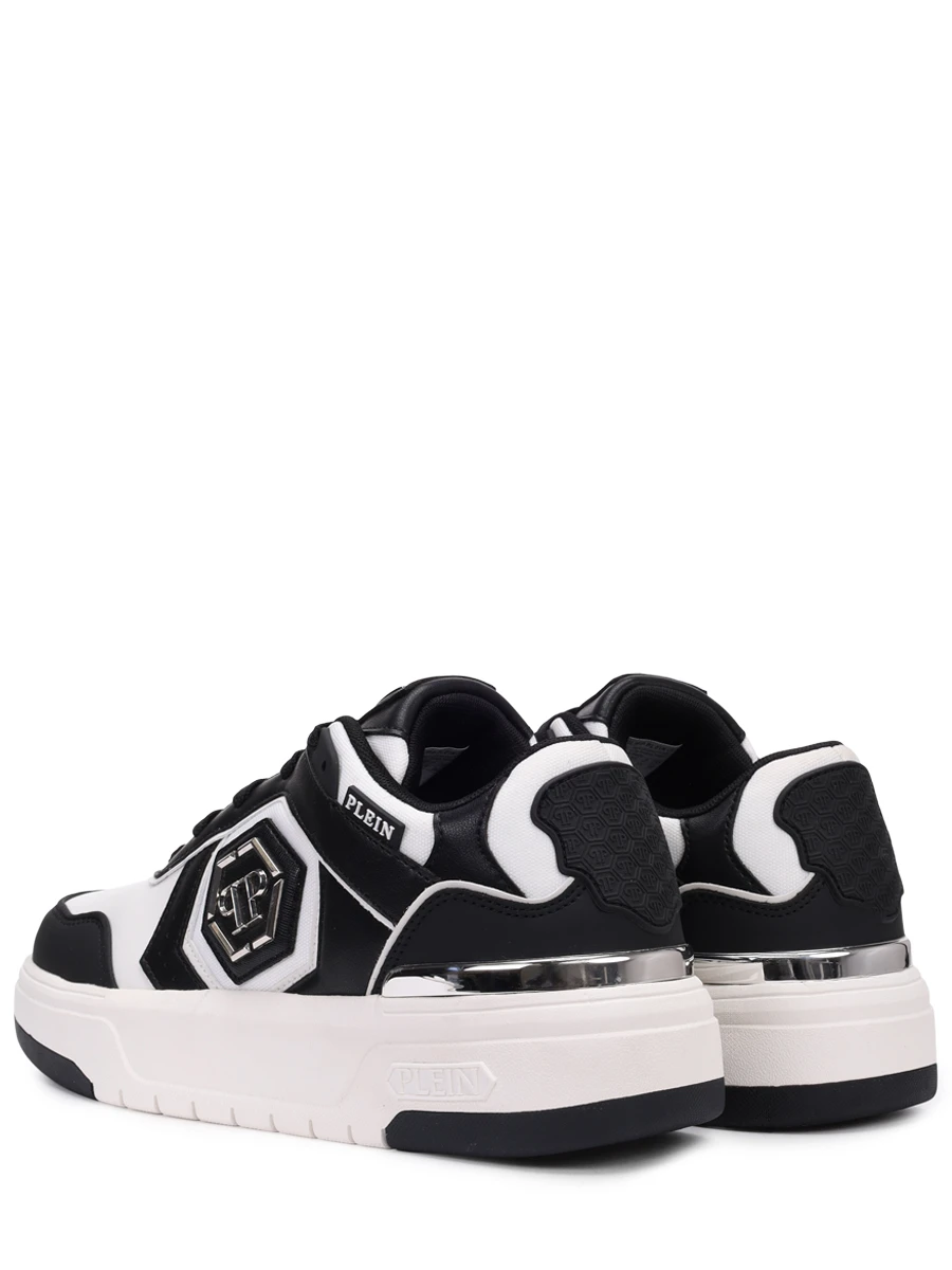 Кеды из экокожи PHILIPP PLEIN .USC0766/02 Черный  Фото 4
