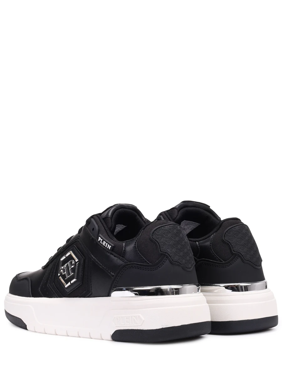 Кеды из экокожи PHILIPP PLEIN .USC0766/0102 Черный  Фото 4