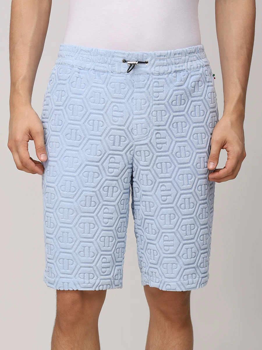 Костюм хлопковый PHILIPP PLEIN MRP2402/MRT1511 07 Голубой  Фото 7