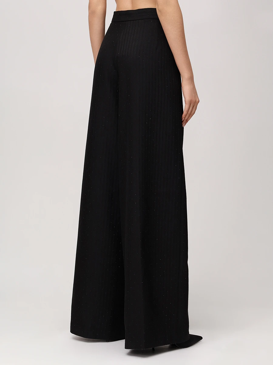 Брюки из вискозы SOL ANGELANN SCP-0202/SS25 Черный  Фото 3