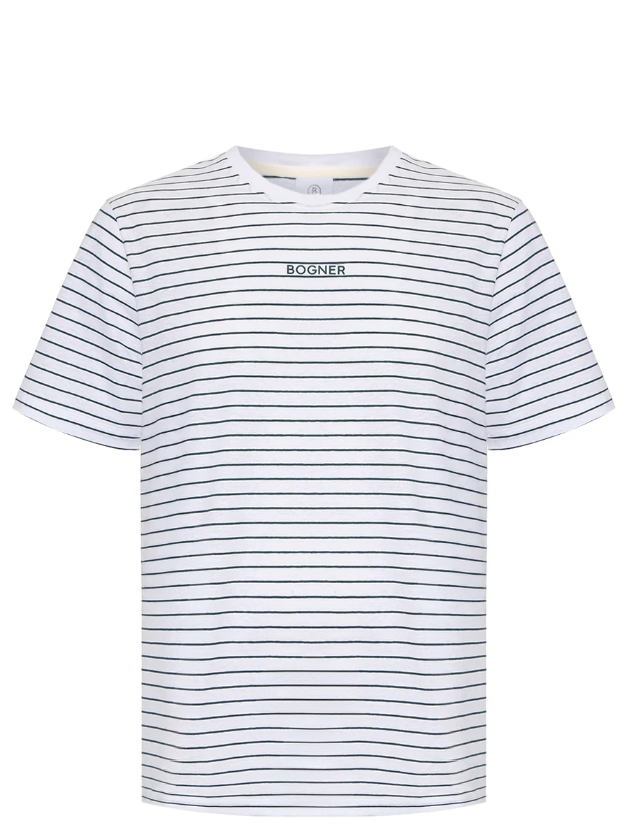 

Футболка из хлопка и льна Kosmo, Зеленый, 58189486/S24 KOSMO1