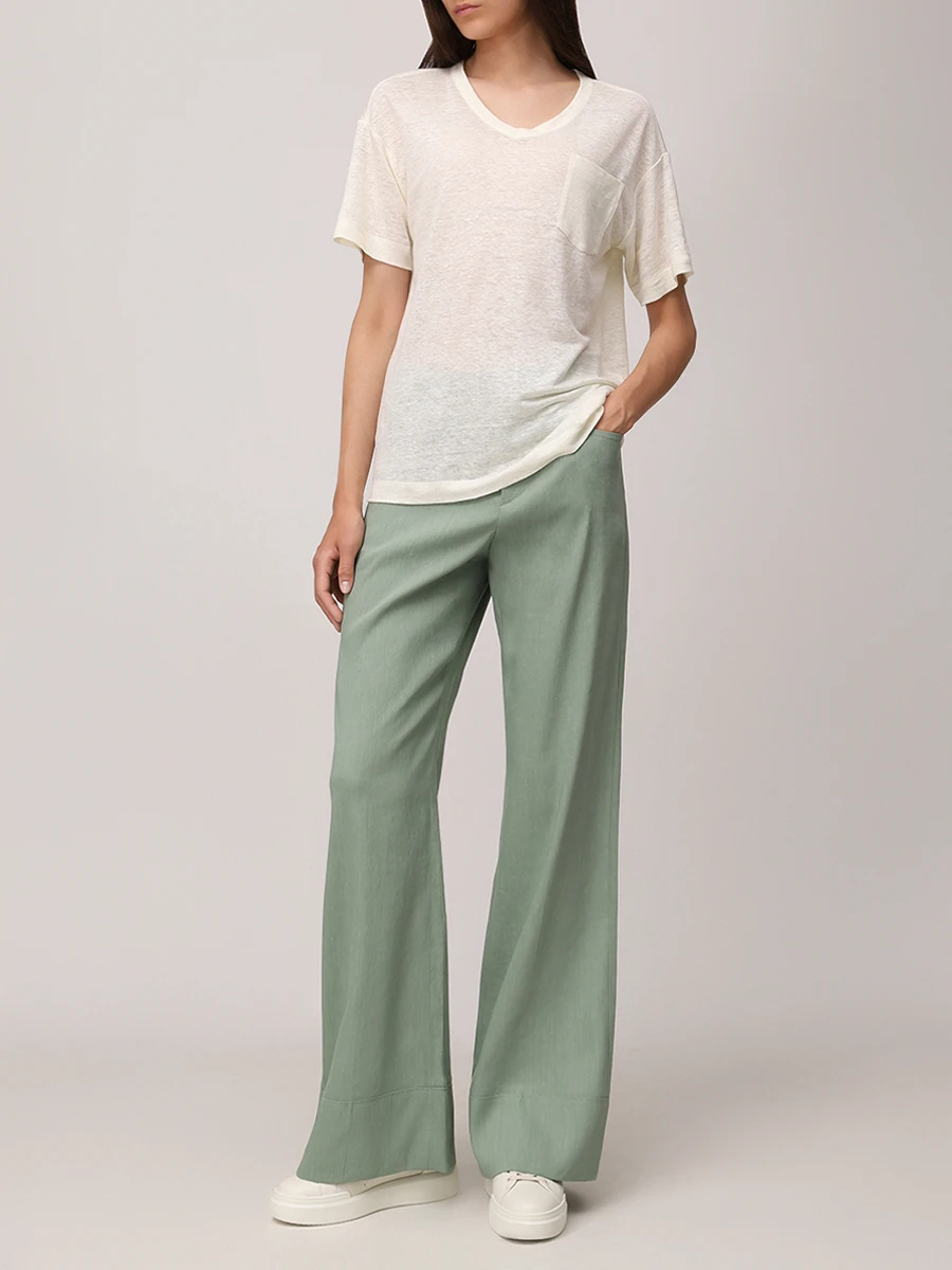 Футболка льняная Lindsay BOGNER 56709624/115 LINDSAY Желтый  Фото 2