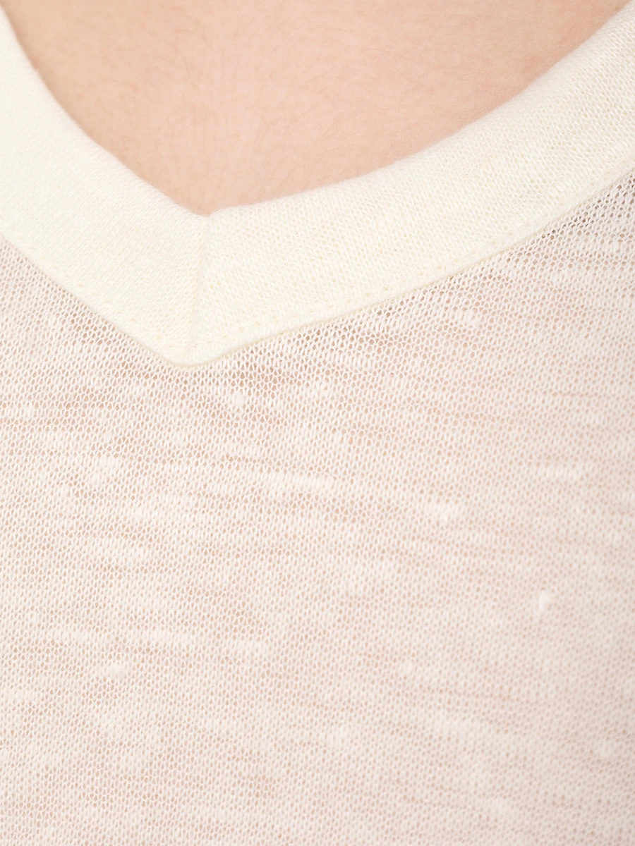 Футболка льняная Lindsay BOGNER 56709624/115 LINDSAY Желтый  Фото 6