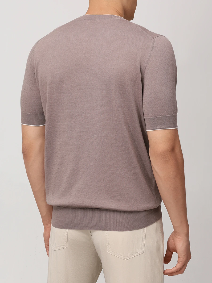 

Футболка хлопковая, Коричневый, M29805200 CZM82