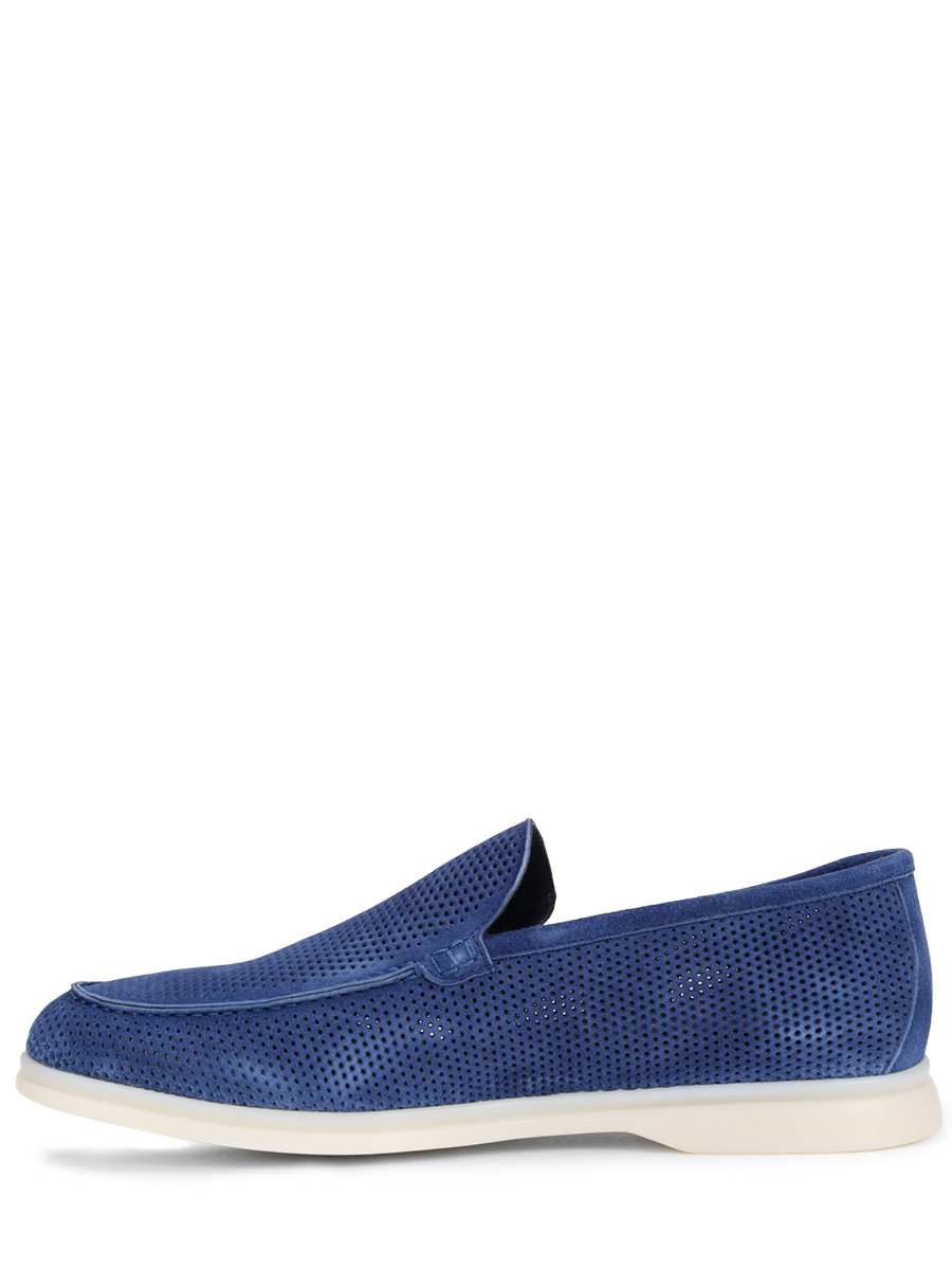 

Лоферы замшевые, Голубой, AB5364T-CA//