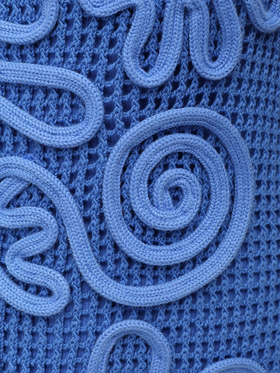 Платье из вискозы CULT GAIA KD3751YN2051 Голубой  Фото 7