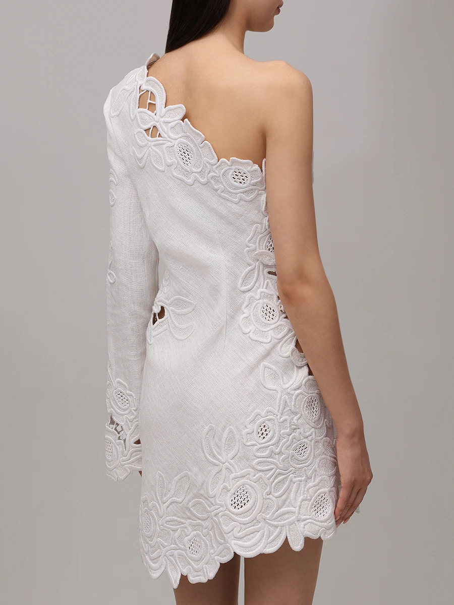 Платье льняное CULT GAIA DR3613LN2900 Белый  Фото 3