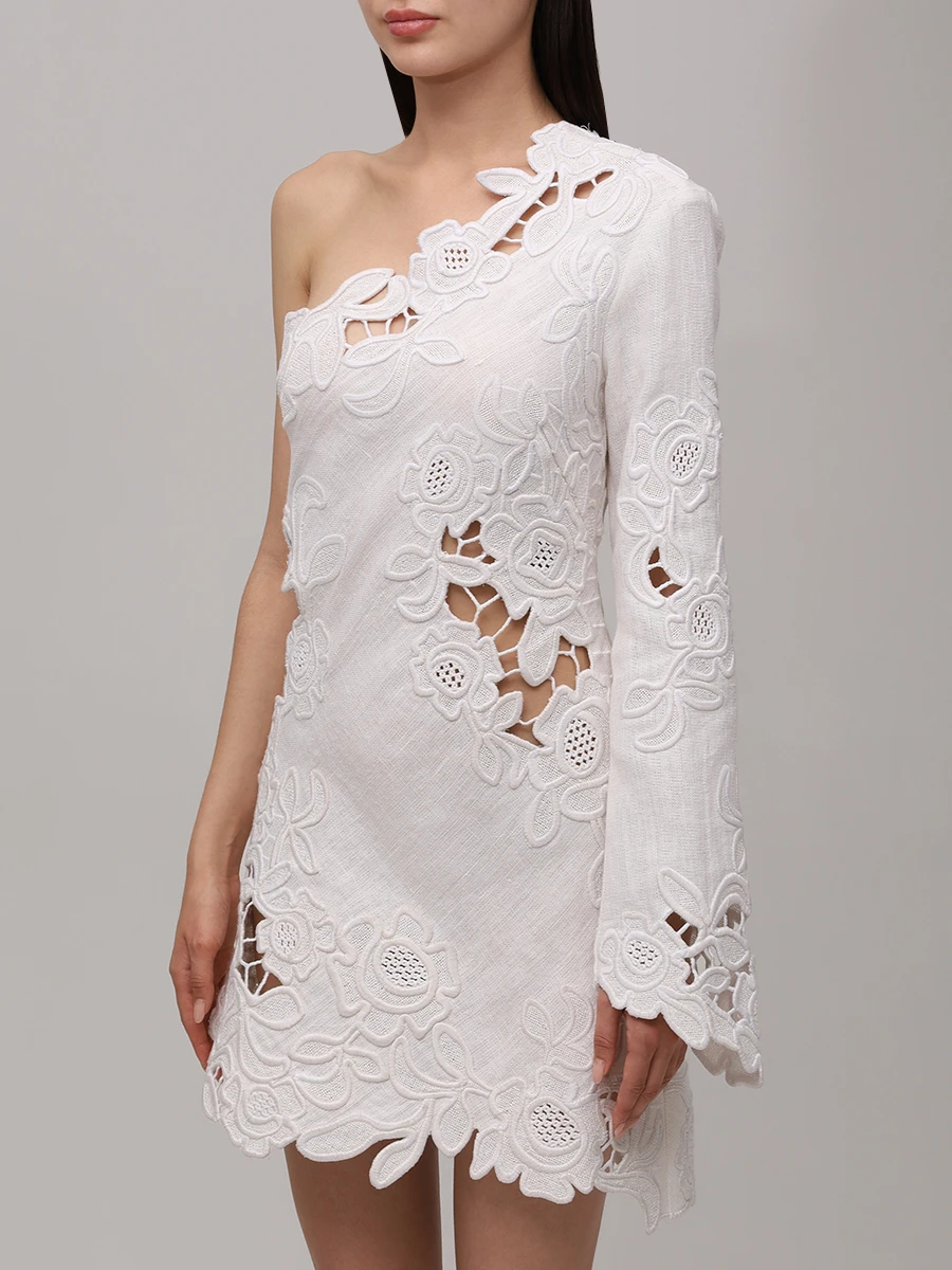 Платье льняное CULT GAIA DR3613LN2900 Белый  Фото 4