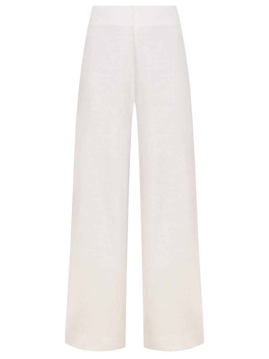 Брюки изо льна и вискозы CULT GAIA PT1805LN2795 Белый 