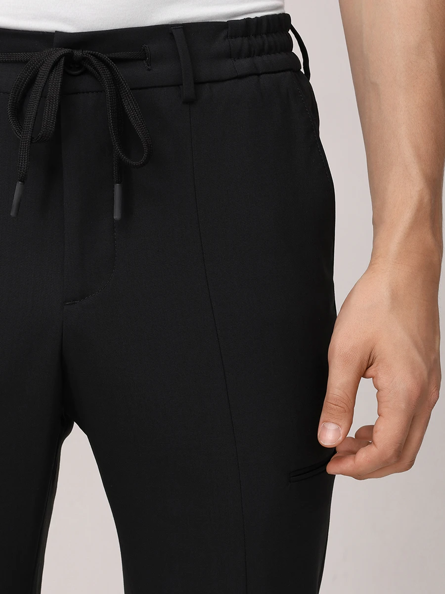 

Брюки шерстяные, Черный, FA1755X_BLACK_GLOBECARGO