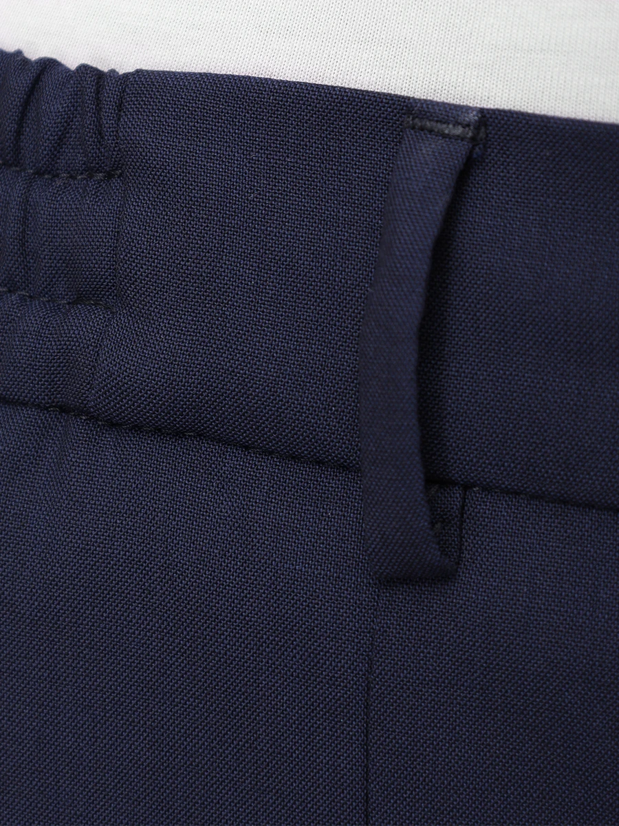 Брюки шерстяные BERWICH FA1755X_ROYAL_GLOBECARGO Синий  Фото 6
