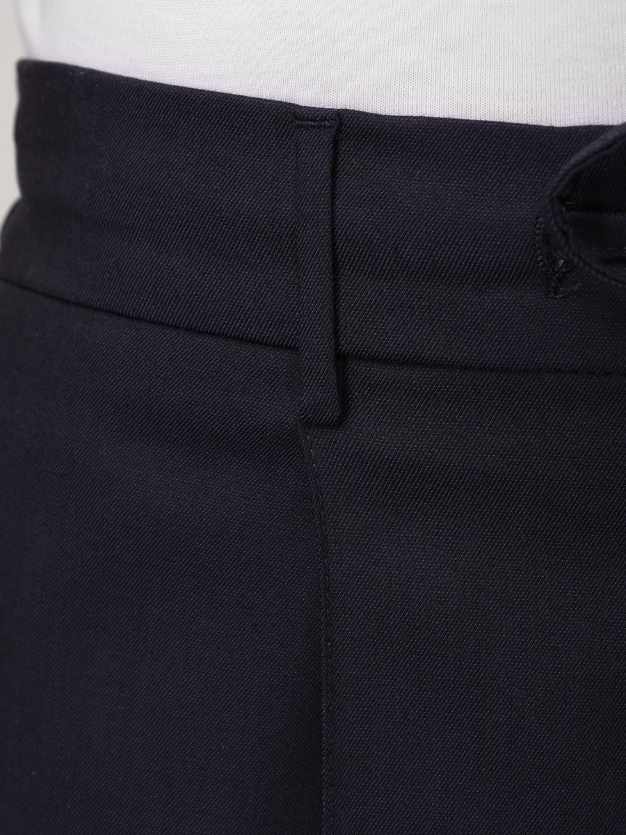 Брюки из лиоцелла BERWICH TS1097X_NAVY_SPIAGGIA 1 PTECH Темно- Синий  Фото 6