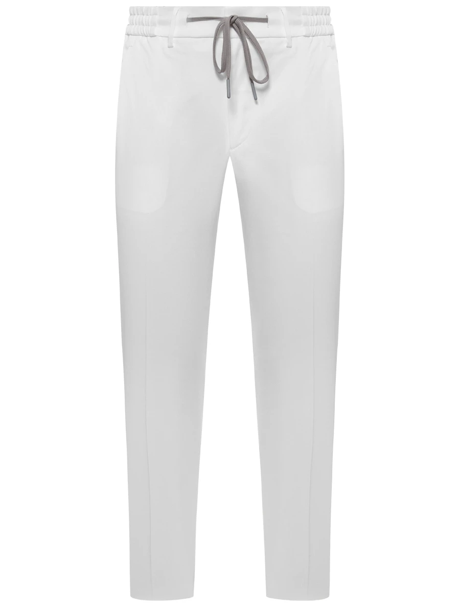 Брюки хлопковые BERWICH CV100BX_WHITE_SPIAGGIA 20 Белый 