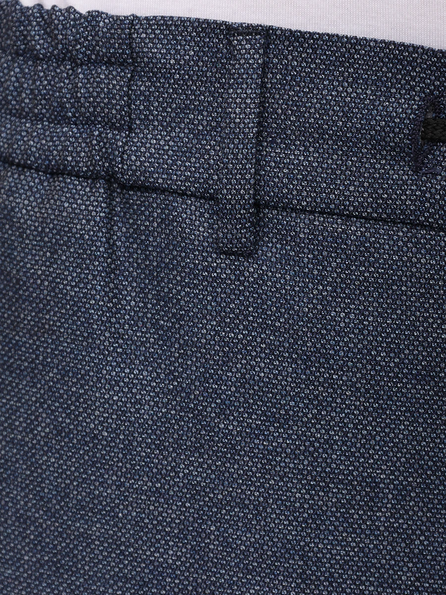 Брюки из шерсти и хлопка BERWICH GB1678_BLUE_YRETRO Синий  Фото 6