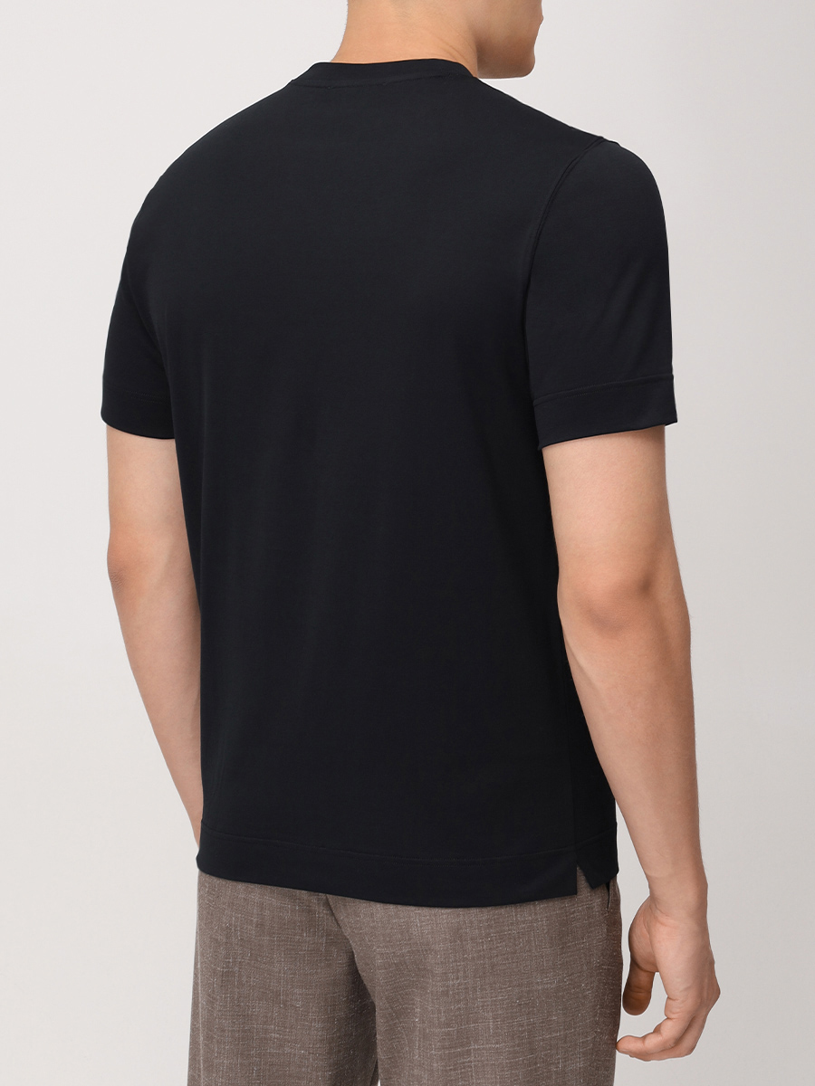 

Футболка хлопковая, Черный, 60139/73713/099