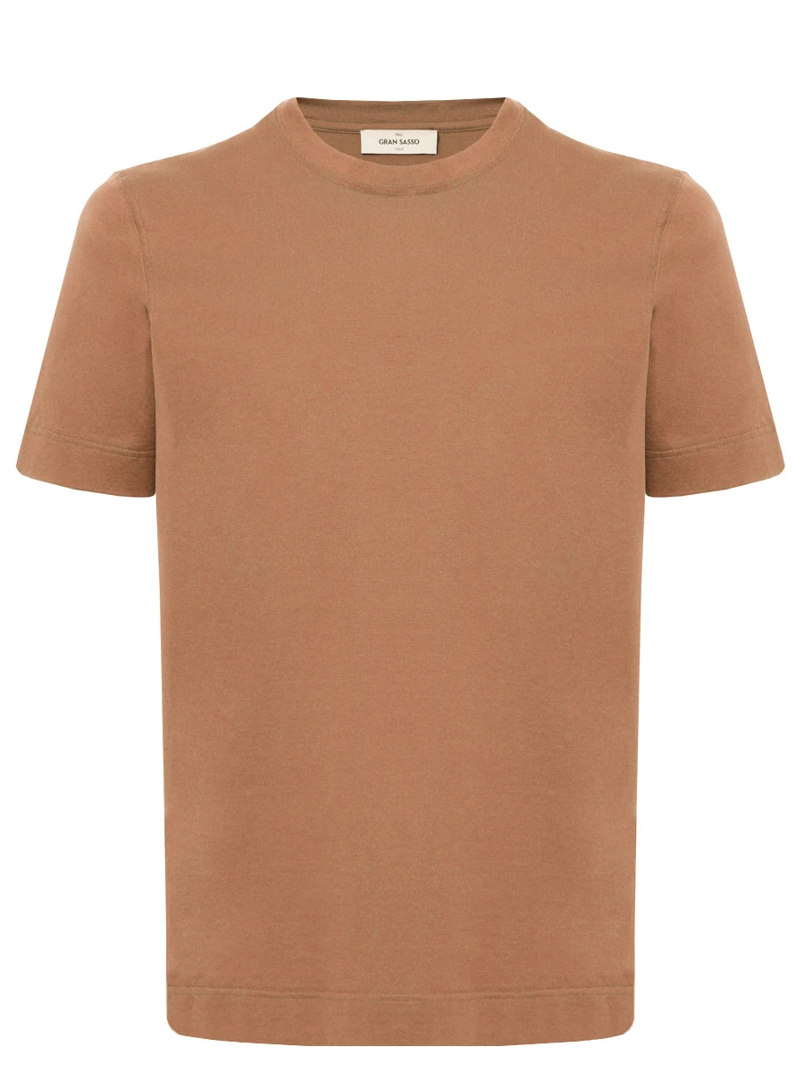 

Футболка хлопковая, Коричневый, 60139/73713/156