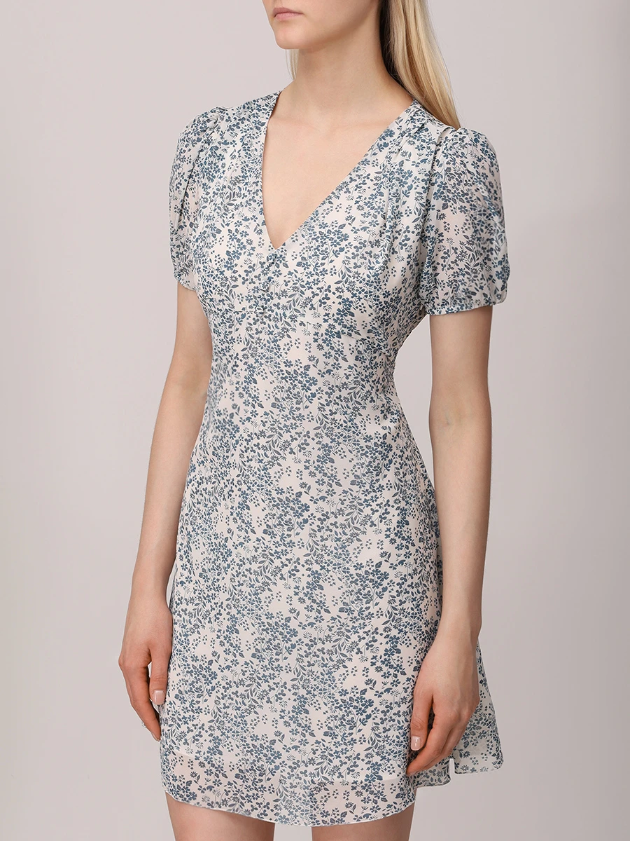 

Платье из вискозы, Белый, SKU64646327