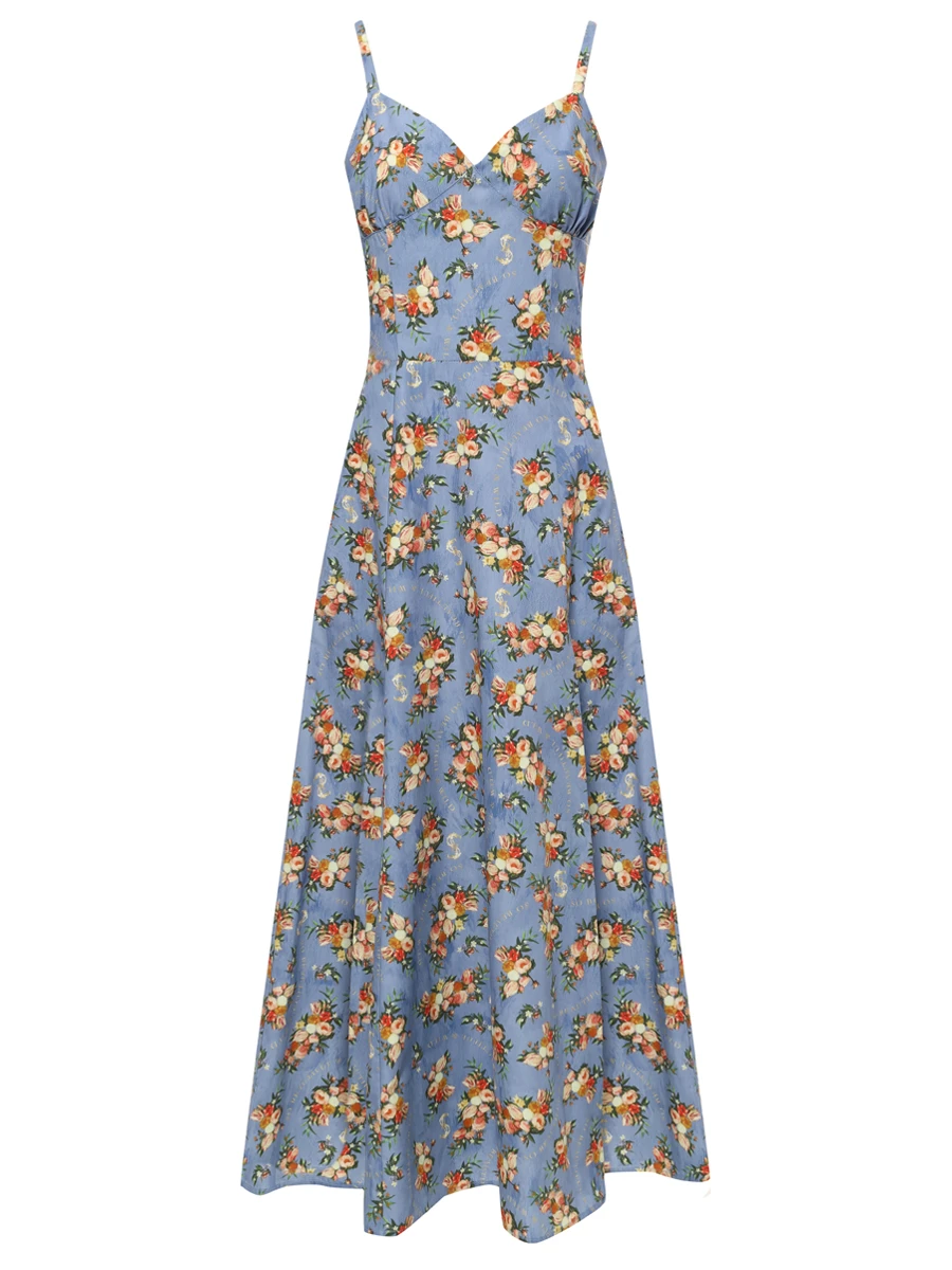 

Сарафан хлопковый, Цветочный принт, 888999025-183