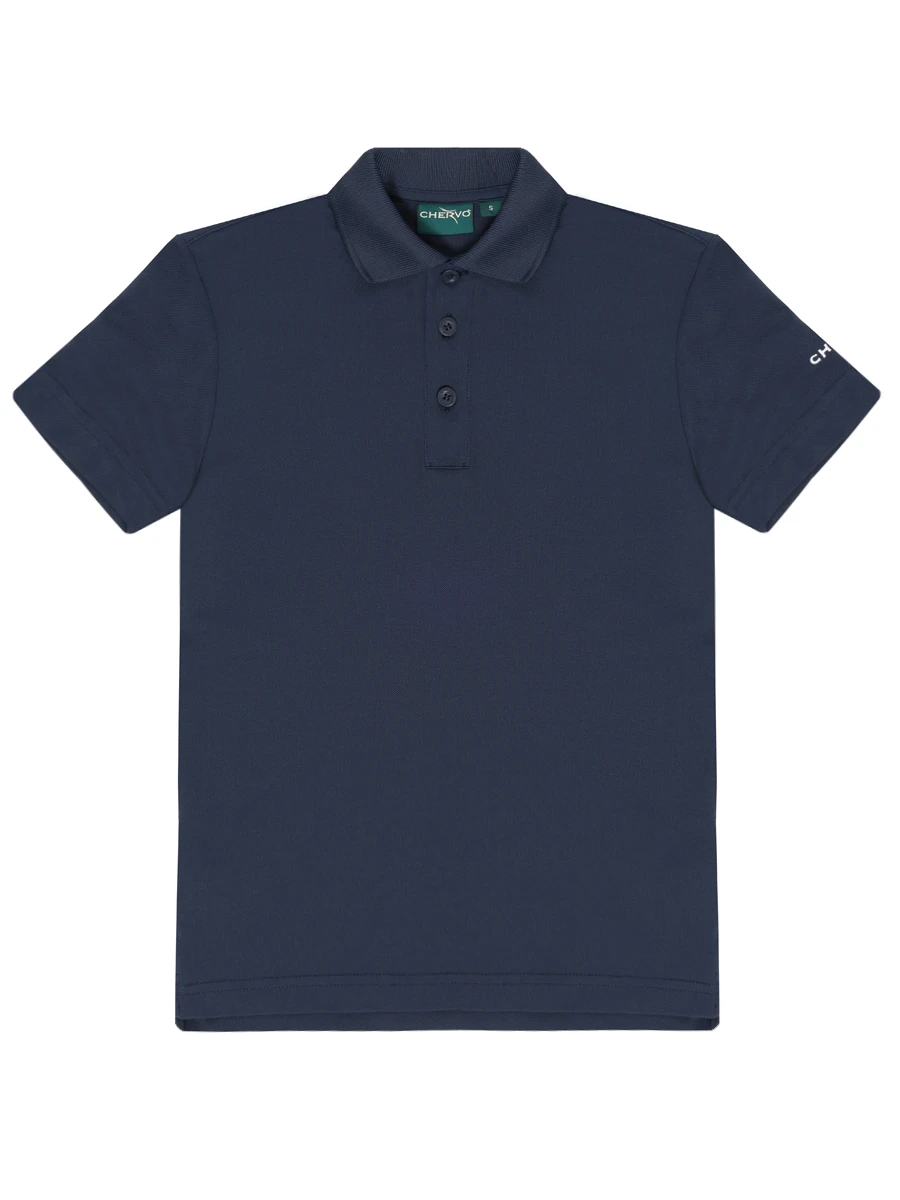 

Поло однотонное, Синий, A0775-T0304-599