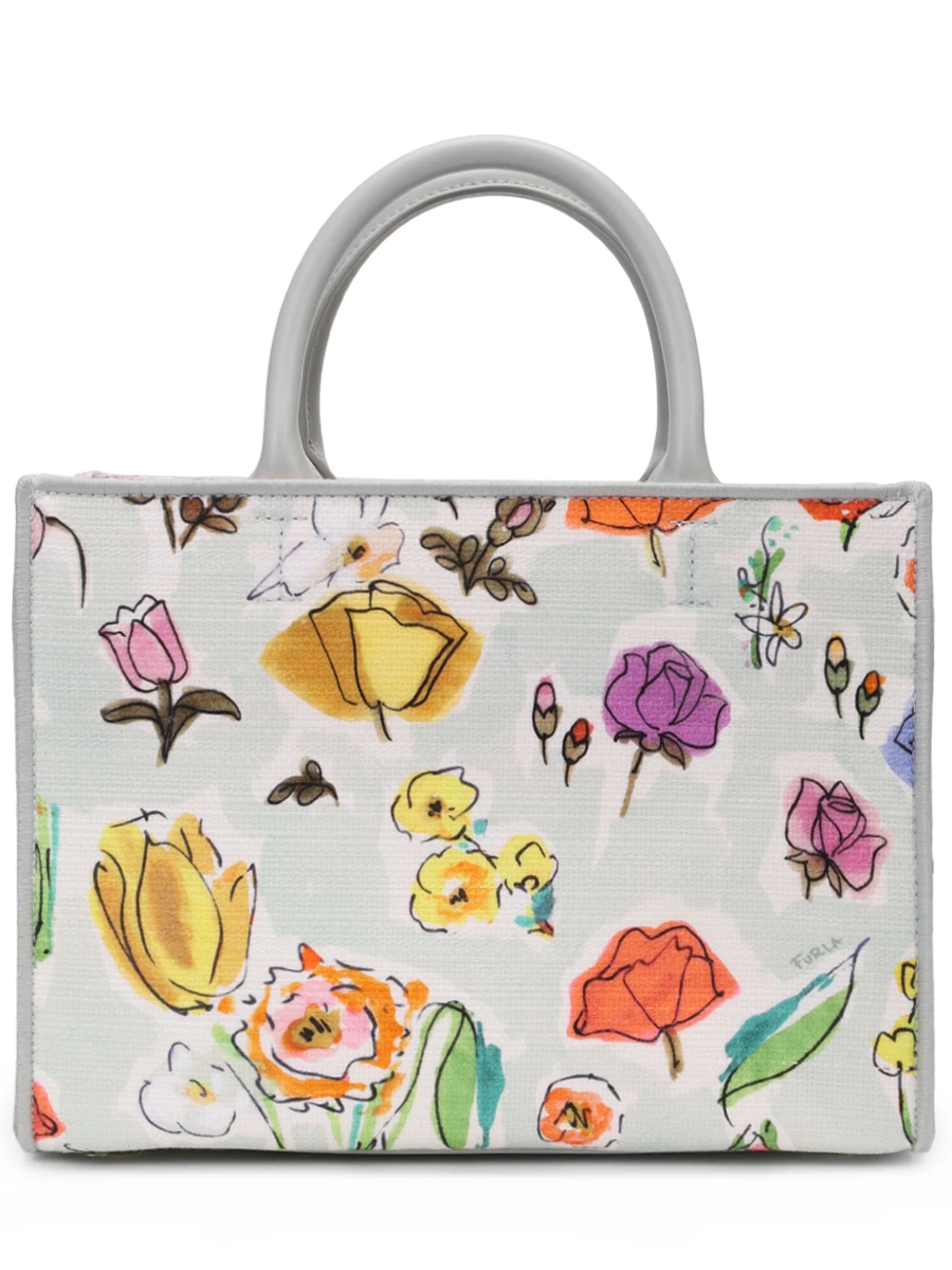 

Сумка текстильная, Цветочный принт, WB01811-BX3878-TRU00