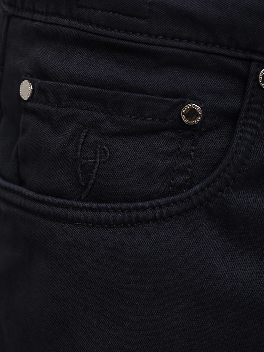 Джинсы Regular Fit хлопковые HANDPICKED 03357/S/RAVELLO/870 Темно- Синий  Фото 6