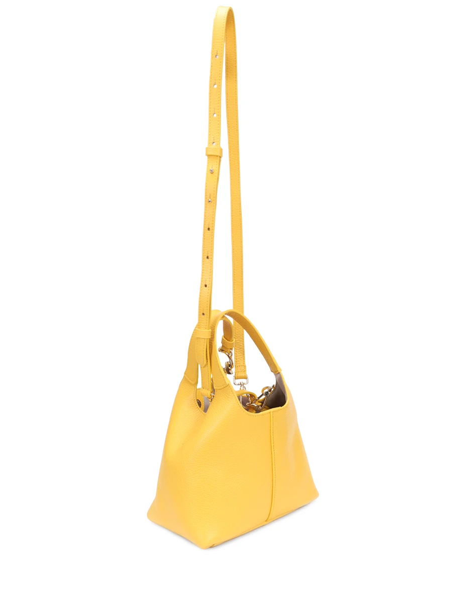Сумка кожаная COCCINELLE E1 SHA J19/E2 M9K G28 Желтый  Фото 4