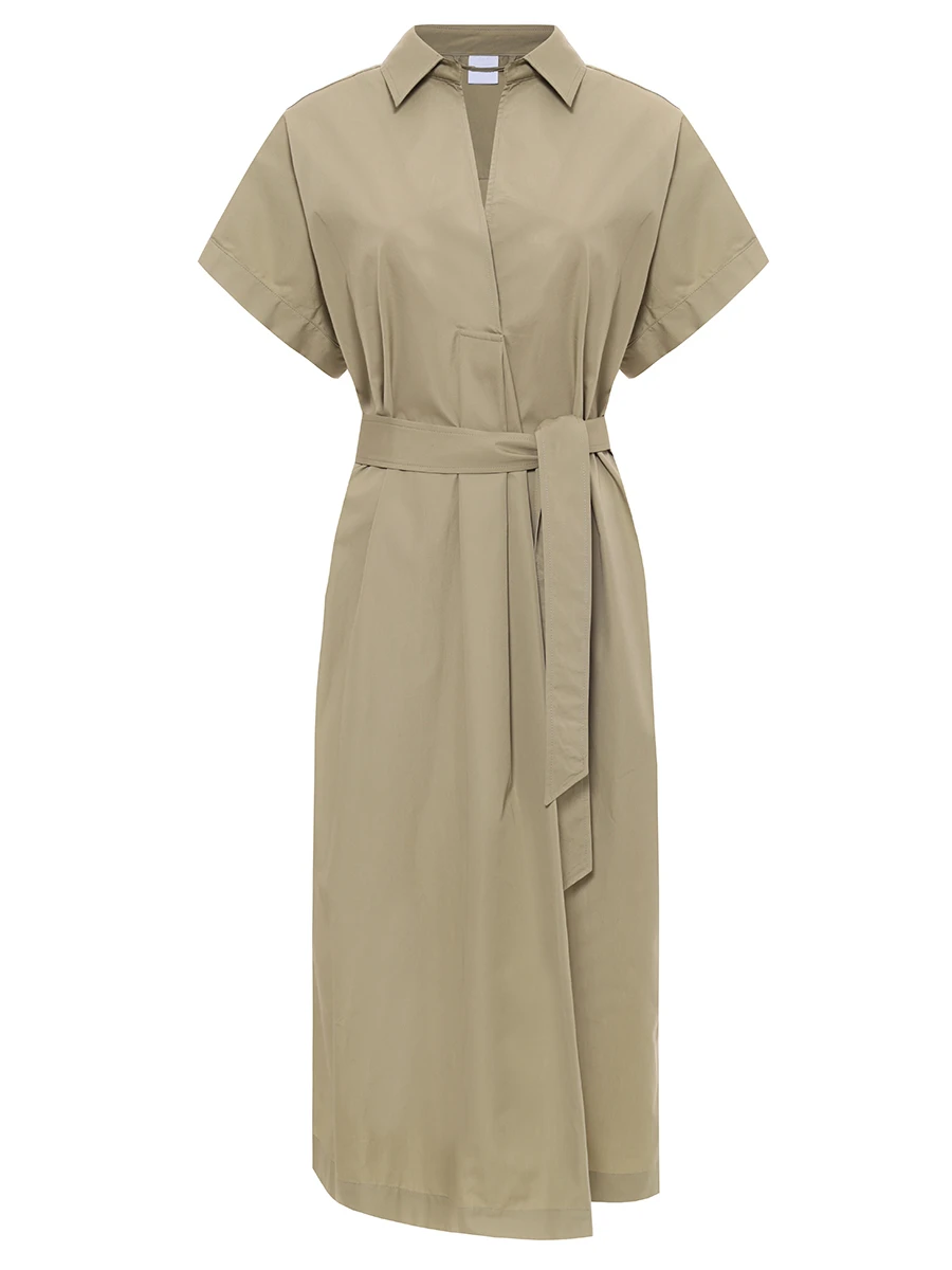 

Платье хлопковое, Хаки, 2935 _D307 85050