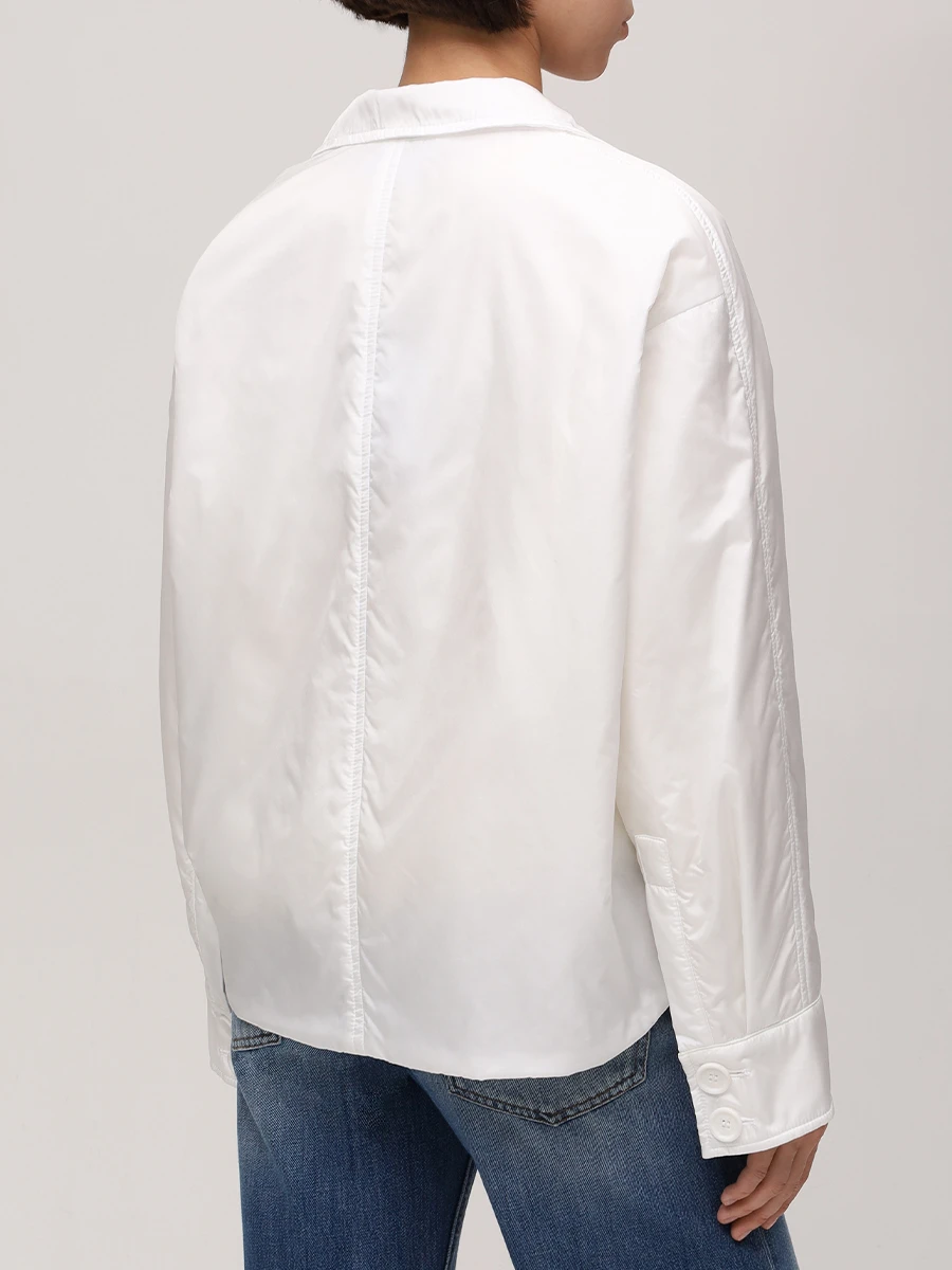 Куртка однотонная ASPESI N534 _7961 96072 Белый  Фото 3