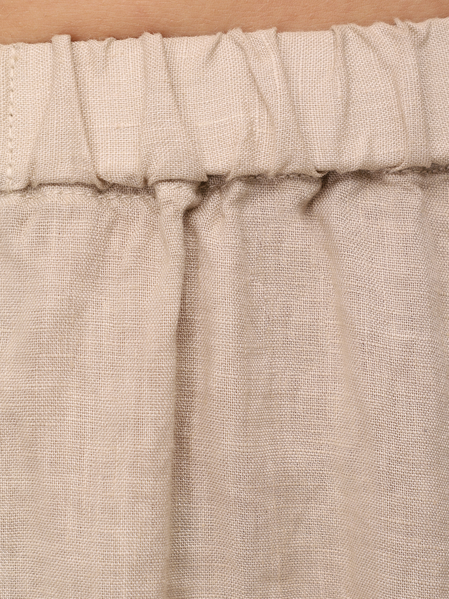 

Юбка льняная, Бежевый, 2256 _C195 85045