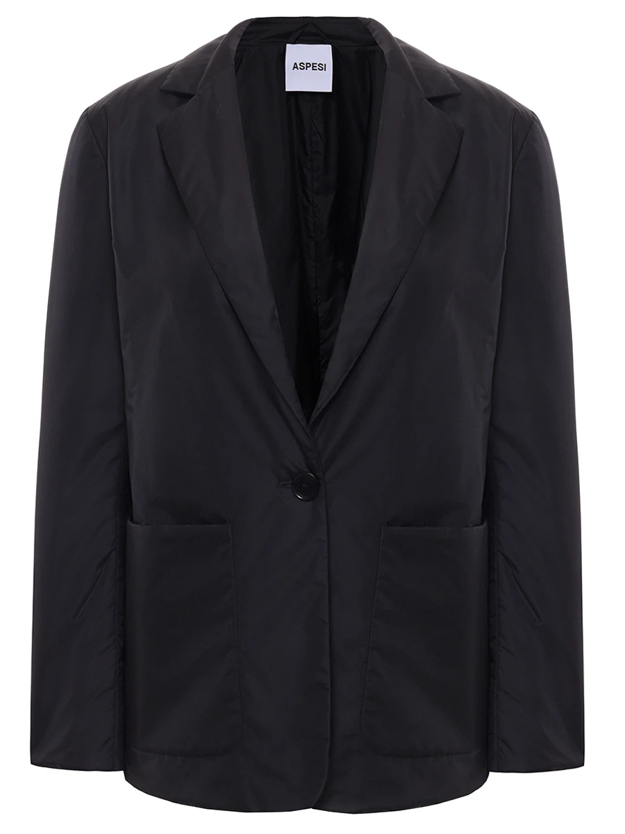 Куртка однотонная ASPESI N538 _7961 96241 Черный 