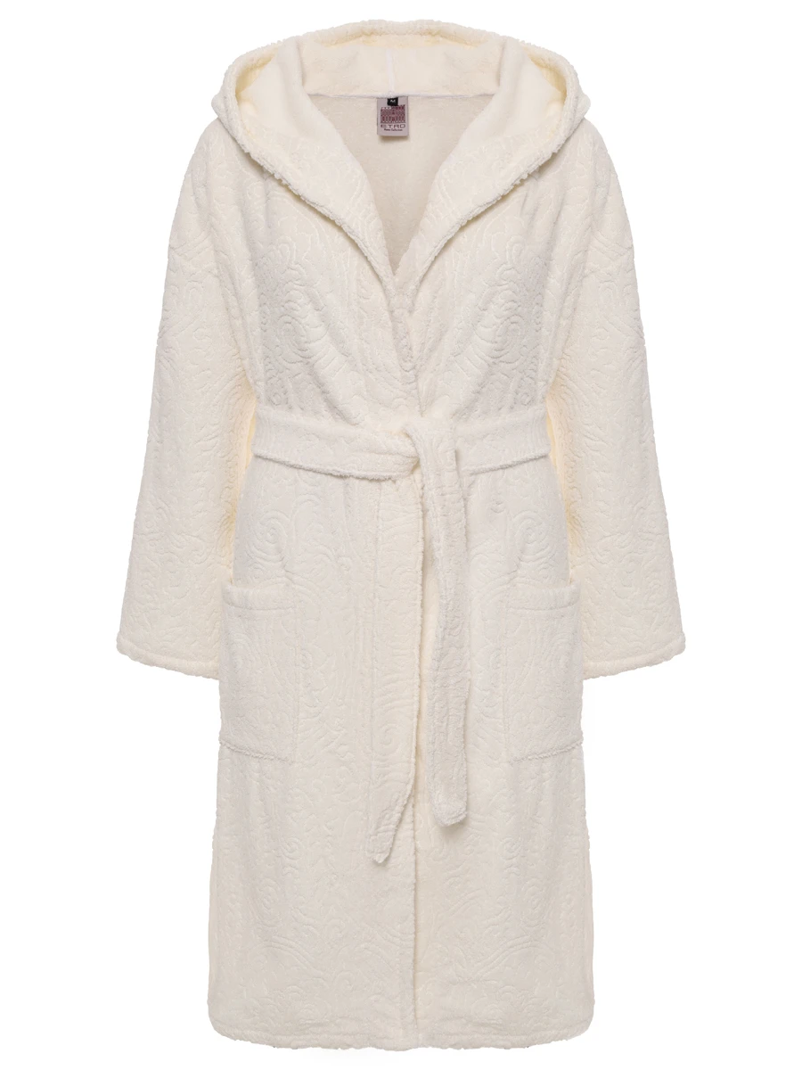 

Халат хлопковый, Белый, UKFD0002 AC251 W0800