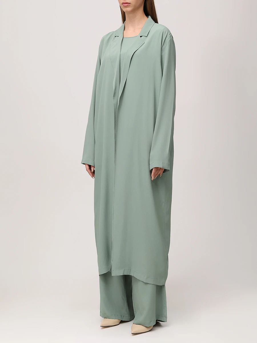 Костюм однотонный LE TRICOT PERUGIA 66952/66955 4336 Зеленый  Фото 4