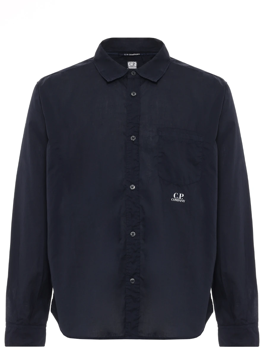 Рубашка Regular Fit хлопковая CP COMPANY 18CMSH248A-110349G 888 Синий 