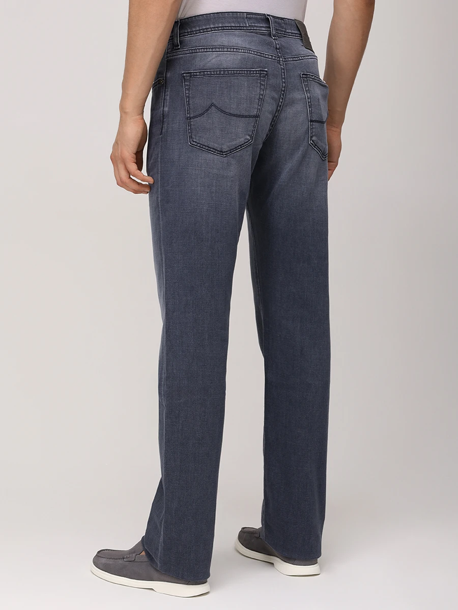 Джинсы Regular Fit хлопковые JACOB COHEN JUM_QE005 030 S4126 V1 600D Серый  Фото 3