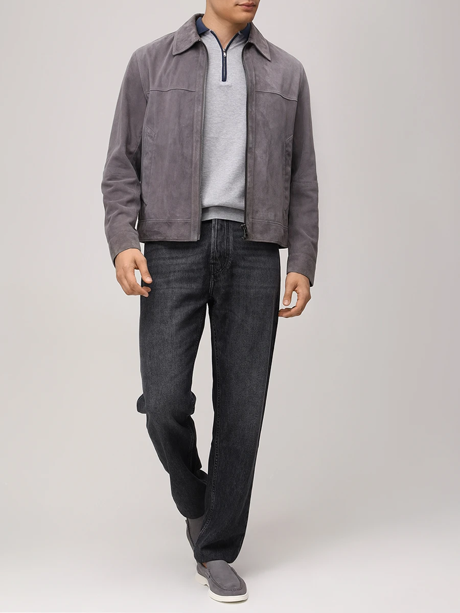 

Джинсы Regular Fit хлопковые, Серый, JUM_QE030 030 T733A V1 800D Темно-