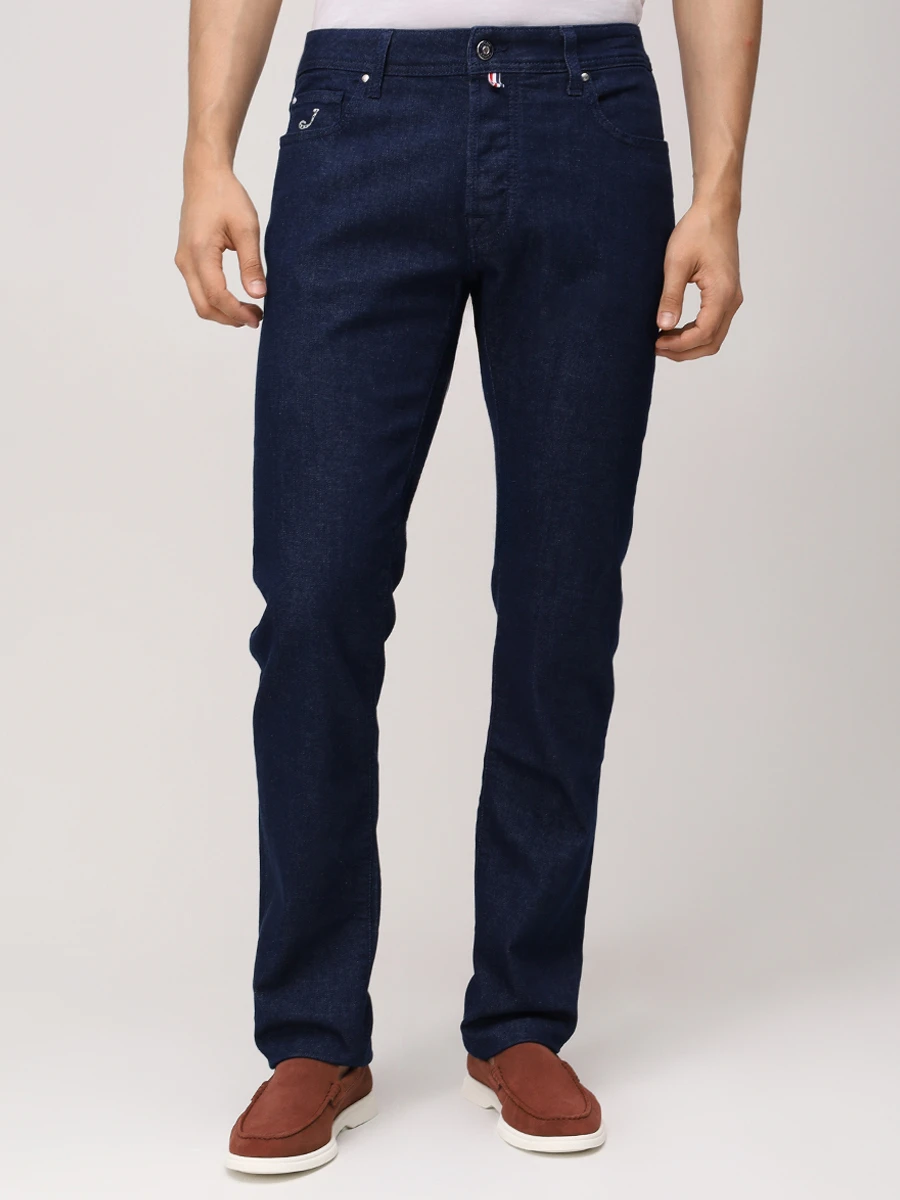Джинсы Slim Fit хлопковые JACOB COHEN JUM_QE004 062 S4260 R1 100D Синий  Фото 4