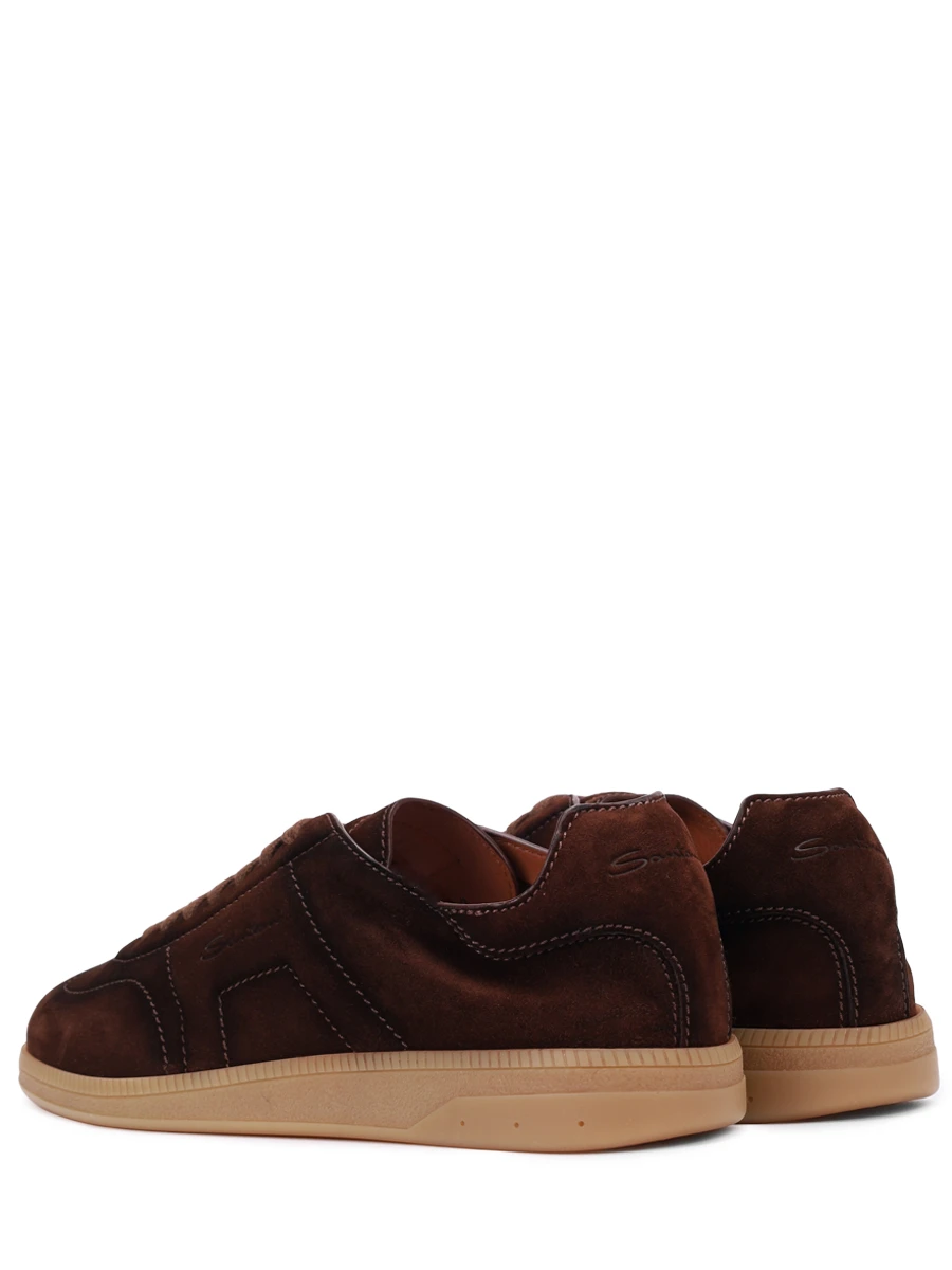 Кеды замшевые SANTONI MBPG22072FARTSE2S26 Коричневый  Фото 4