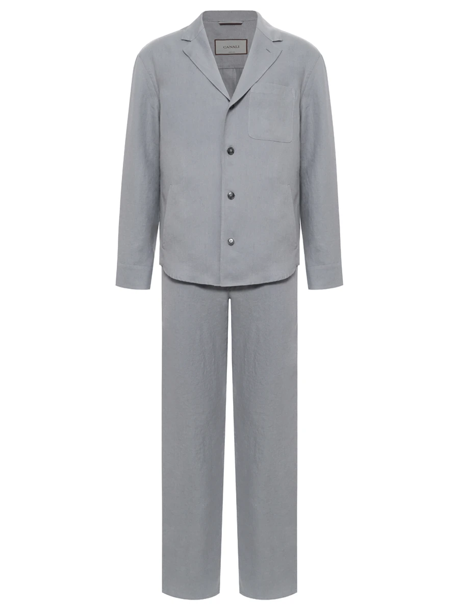 Костюм льняной CANALI 31015/V7003 AE05539 401/R Серый 
