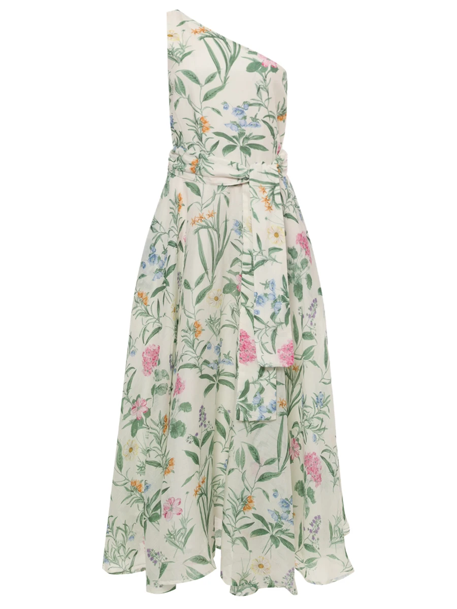 Платье из рами LAVI BS6WD042 TES0861 Цветочный принт 