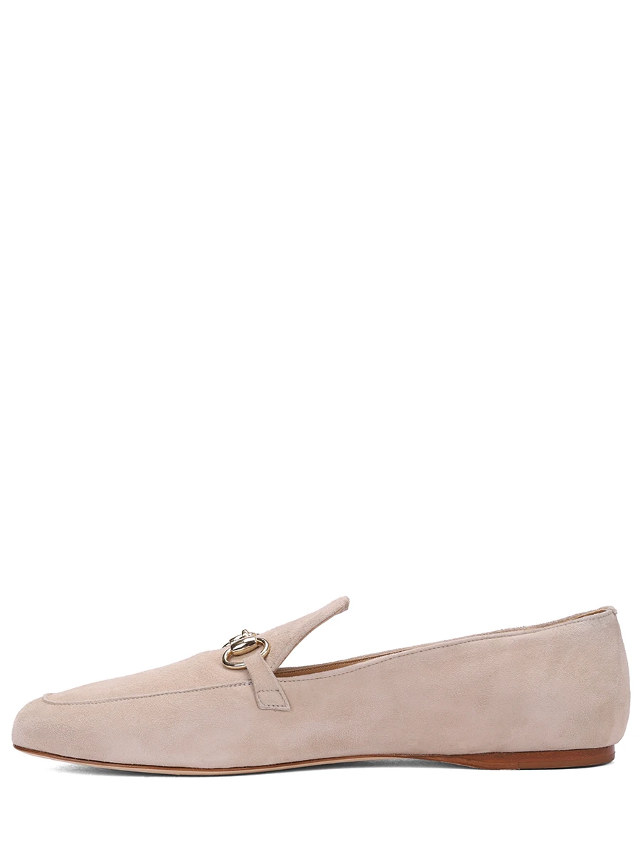 

Лоферы замшевые, Бежевый, S-5072 701 Светло -