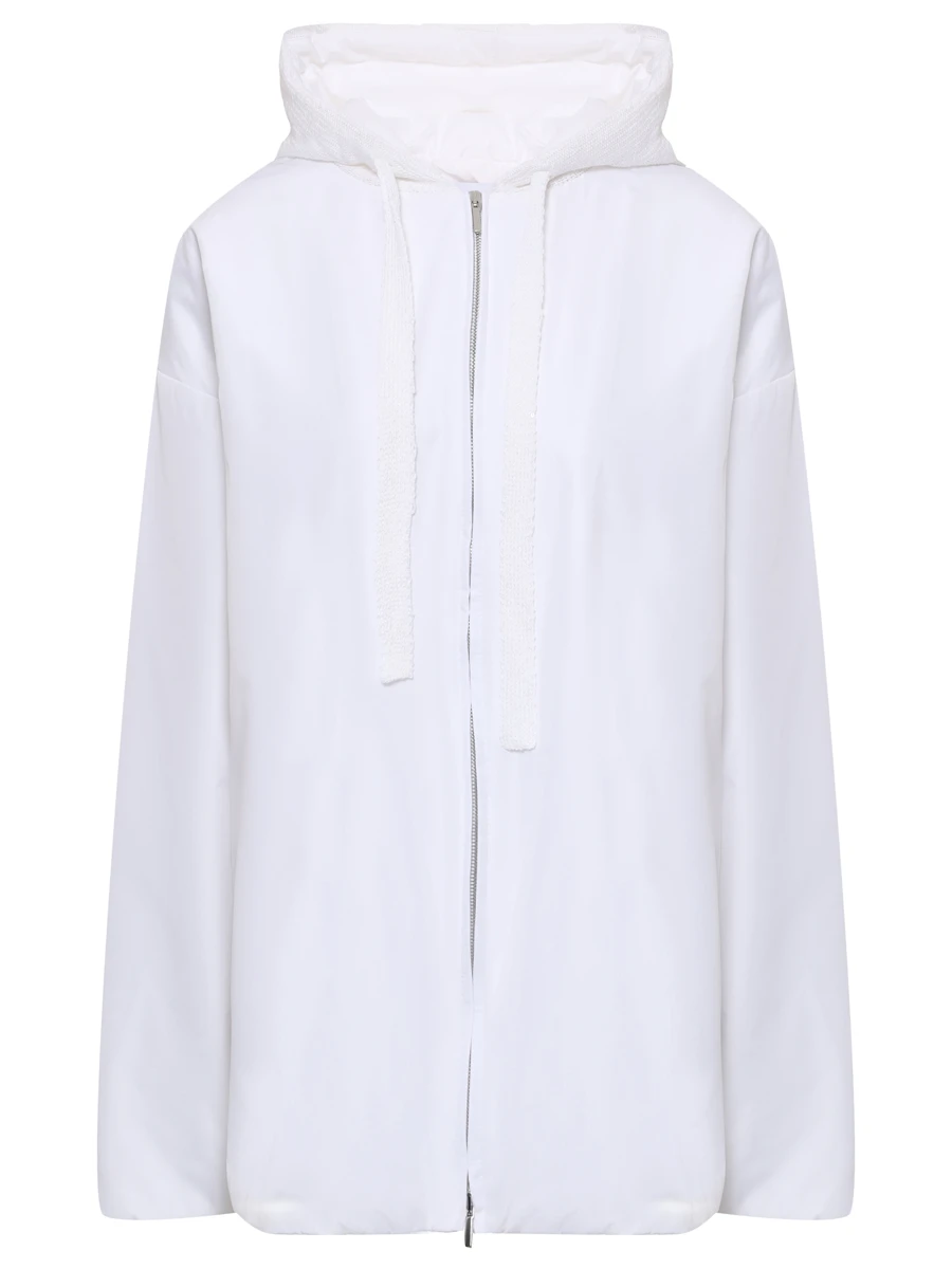 Куртка однотонная LE TRICOT PERUGIA 66007 001 Белый 